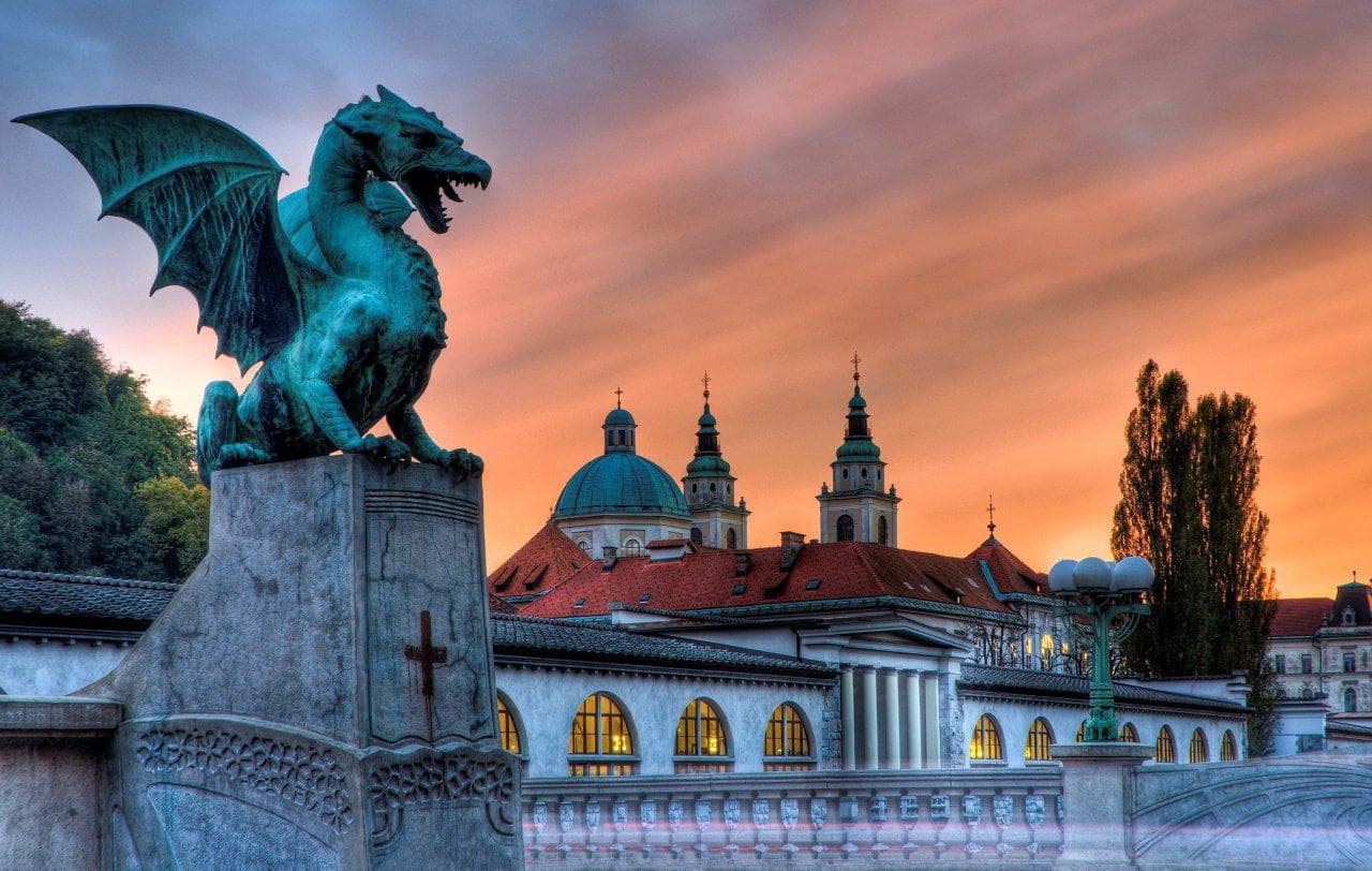 Head to Ljubljana, Slovenia's Capital city